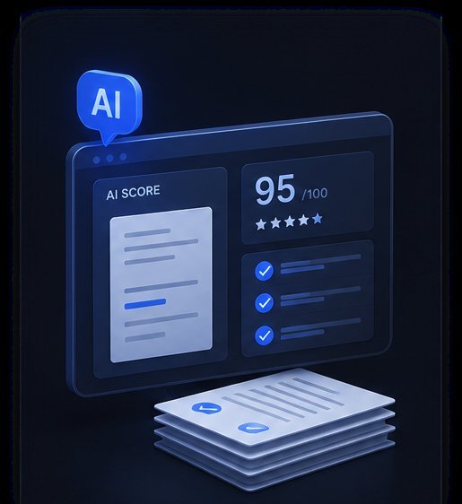 서·논술형 AI 자동채점 화면 목업
